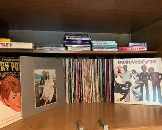 many albums, CD's and DVD's