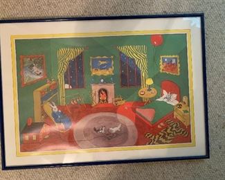 Goodnight Moon framed print