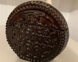 ceramic Oreo cookie jar