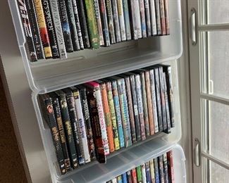 DVD’s and WII games