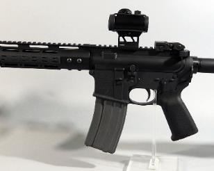 Anderson Manufacturing AM-15 5.56 NATO Rifle SN# 18119030, 2 Total Mags, Red Dot Sight, Adjustable Stock