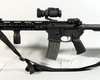 Anderson Manufacturing AM-15 5.56 NATO Rifle SN# 19158820, 2 Total Mags, Aimpoint Comp M Red Dot Sight, Adjustable Stock