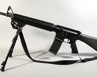 DPMS A15 .223 / 5.56 Cal Rifle SN# FE 016834, With Bipod And Nylon Sling
