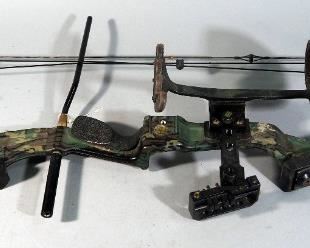Carol Marauder II Compound Bow, 31" Draw Length, 50-60 Peak Weight, With Quiver
