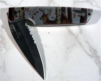 Buck Limited Edition B175 Deer Folding Knife, 3" Blade
