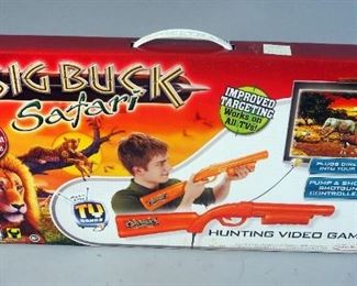 Big Buck Safari Hunting Video Game, NIB
