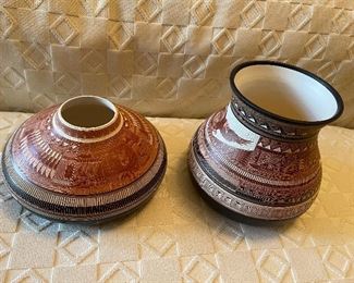 Bob Lansing Navajo Artist  Pottery  