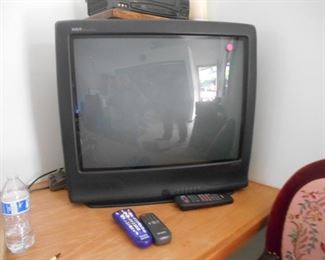 TV     with remote        DVD player with remote