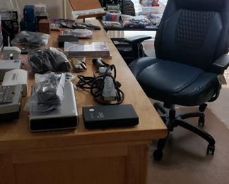 Desk, S. O'Neal chair, office