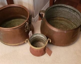 copper pots