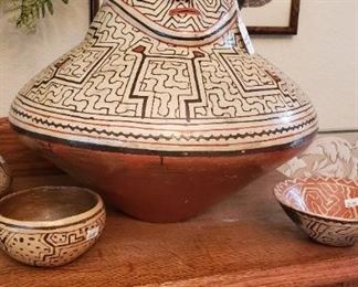 Peru pottery by Shipibo Indians