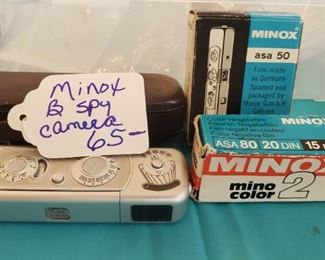 Minox spy camera