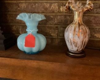 22 K Gold Overlay, on Fenton 