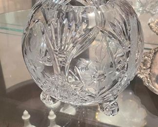 Another Lovely Crystal Rose Bowl