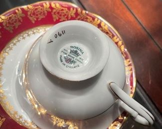 English Tea Cups and Saucer Sets