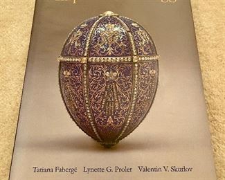 Autographed Faberge’ Eggs Book