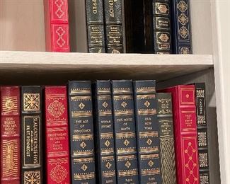 100s of Leather Books