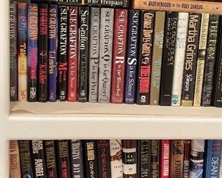 Sue Grafton, Faulkner, Grimes, Koontz