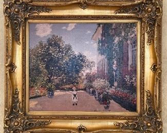 Claude Monet Replica Artist Home 