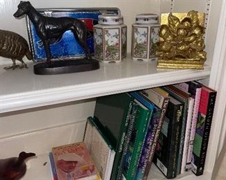 Nice Selection of Gardening Books, Asian Jars