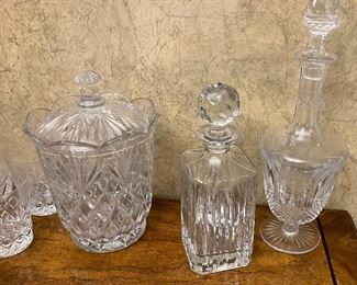 Ice Bucket, Decanters, Barware