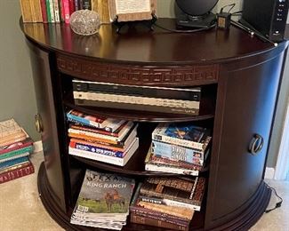 Moon Shaped, Cabinet with 2 Doors, Televisions Entertainment Cabinet, More Books