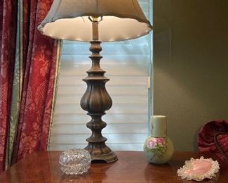 Nice lamps, Lefton Water Bottle with Cup, Powder Box