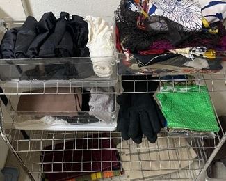 Gloves, Scarves, Slips, Shoe Racks
