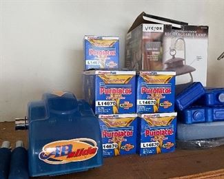 Oil Filters L14670, Ab Rollers, Ice Packs, Cooler