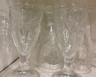 Fruit Stemmed Glasses