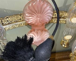 Atomizer Perfume Bottle Pink French Marcel Franck