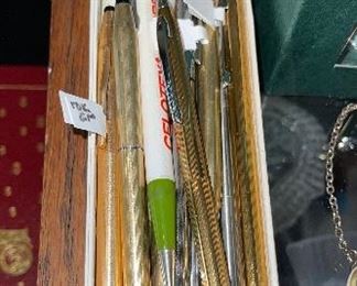 Variety of Pens and Pencils