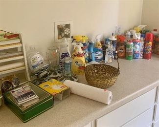 Variety of Cleaning Items