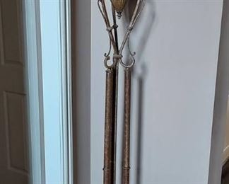 Beautiful Metal Torchiere Floor Lamp