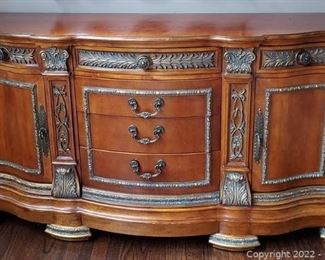 Beautifully Detailed PFC Furniture Co Buffet Side Board