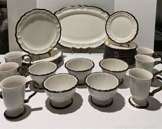 Collection of Dishware Versailles by Nanette Vacher