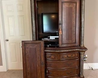 Michael Amini Signature Series by Aico Wardrobe Media Cabinet