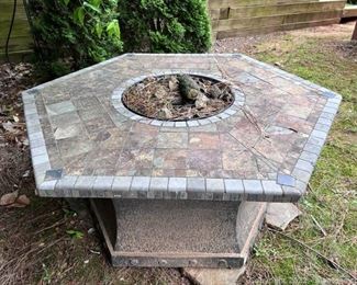 Quality Patio Gan Fire Pit Table