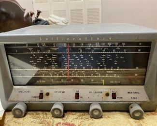 Hallicrafters  Receiver antique model # S-38E-EB-EM world wide radio reception