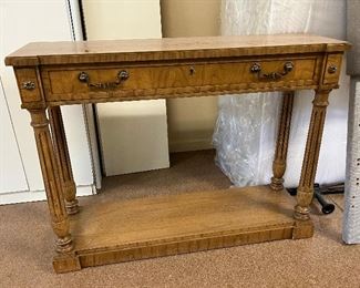 Thomasville sofa table with drawer