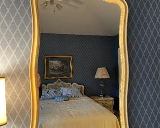 French Provincial wall mirror 