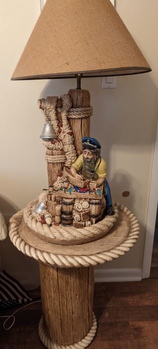 Sea Captain Floor Lamp