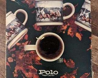 Polo By Ralph Lauren Coffee Mug Set