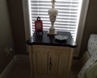 pair of these cream night stands