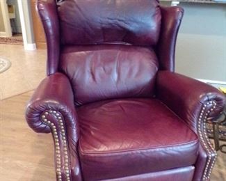 leather recliner