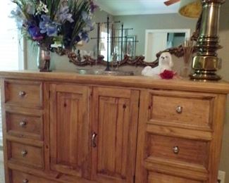 dresser, mirror is separate