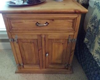 night stand, we have a pair