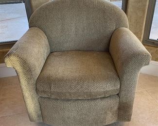 Fanback Chair Swivel Rock