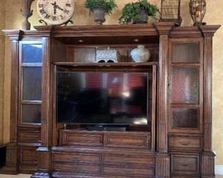 Entertainment Unit Lighted