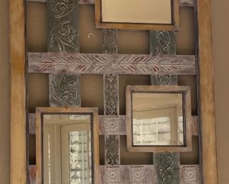 Metal Wall Art w Mirrors